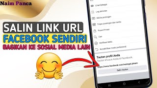 Cara Salin Link Facebook Profesional Sendiri Untuk di Share