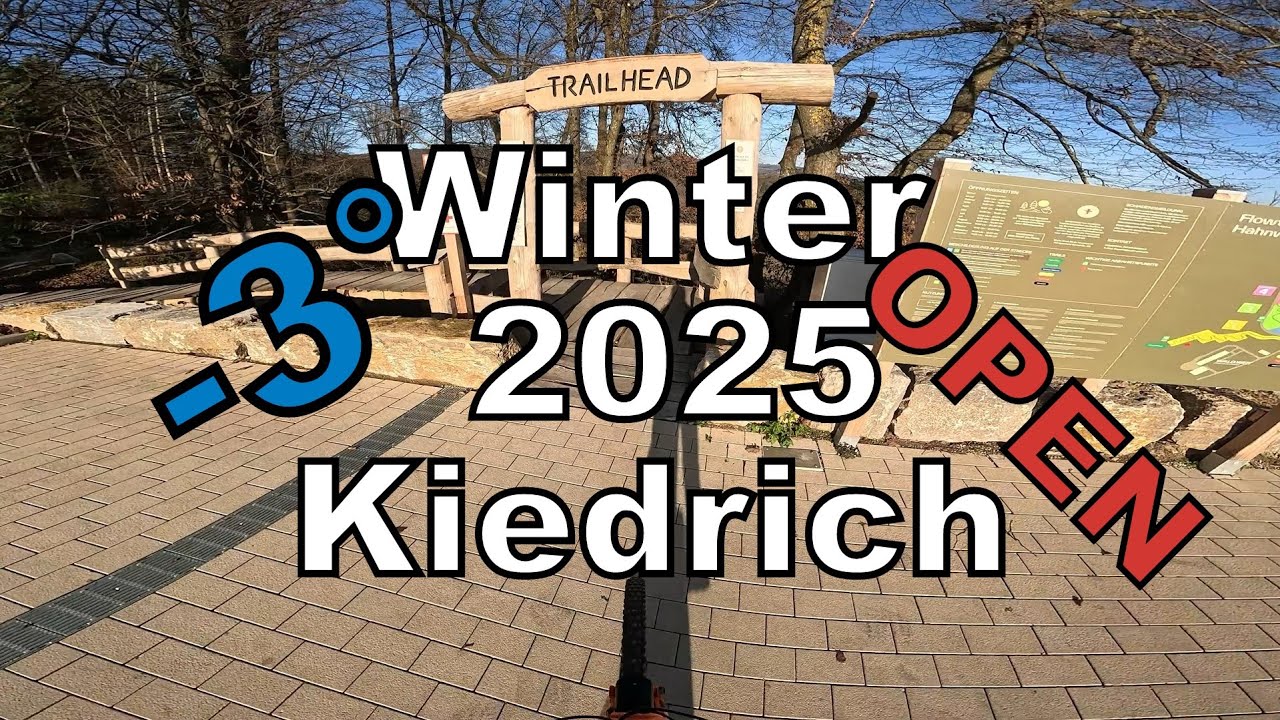 Winter is coming II Trails at Kiedrich 2025 OPEN Flowtrail II Bikepark