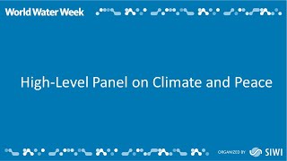 High-Level Panel on Climate and Peace