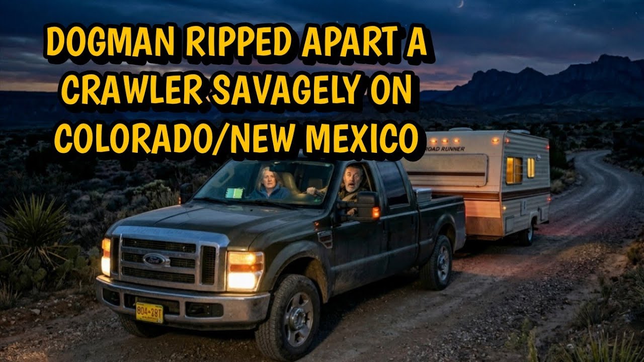 DOGMAN RIPPED APART A CRAWLER SAVAGELY FRONT OF CAMPERS ON COLORADO/NEW ...