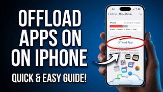 How to Offload Apps on iPhone - Free Up Storage Space