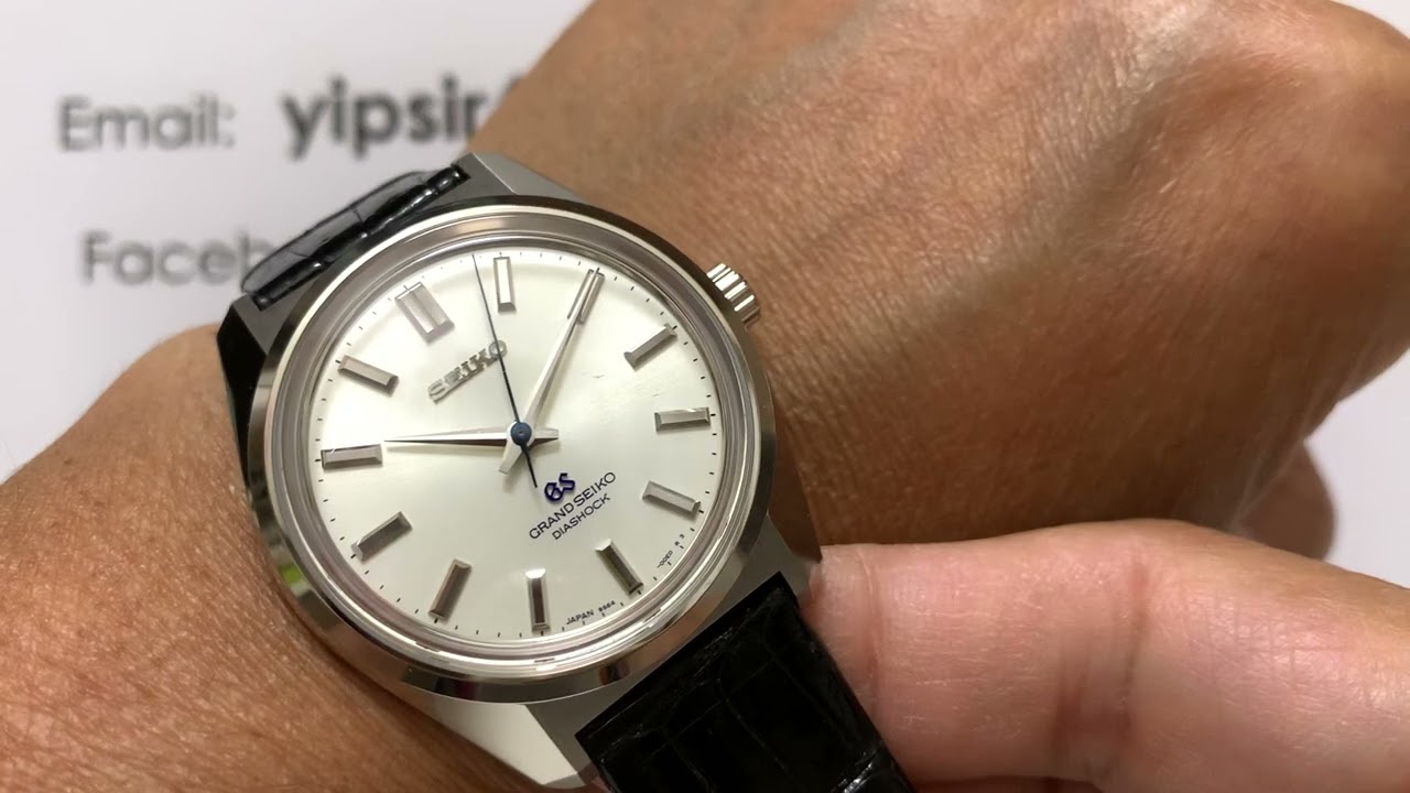 GRAND SEIKO SBGW043 白金限量版- YouTube