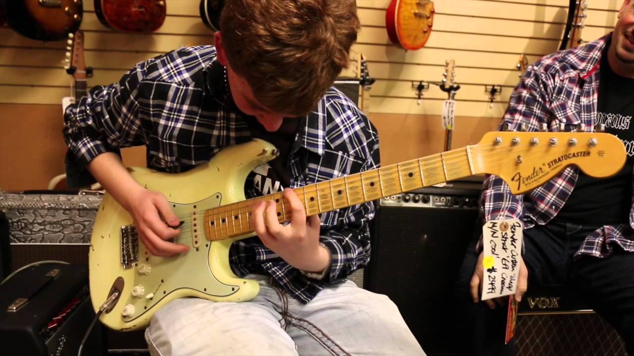 Tyler Morris at Norman's Rare Guitars