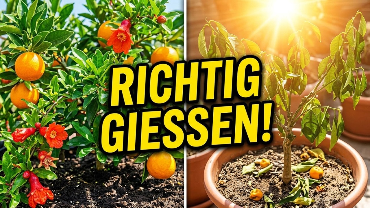 Zitrus, Granatapfel und Guaven: Hochsommer-Pflege im Vergleich