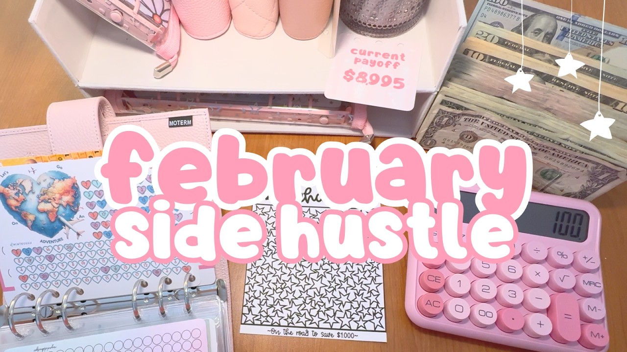 side hustle income || February Etsy and Ko-Fi income