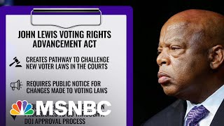 Senate Republicans Block John Lewis Voting Rights Act