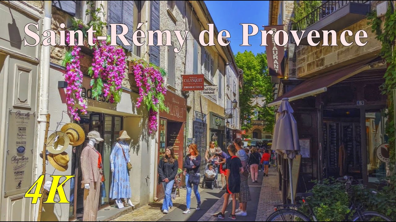 SAINT-REMY-DE-PROVENCE🌞la petite capitale des Alpilles [4K]