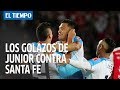 Junior hizo colapsar más a Bogotá y venció 0 - 2 a Santa Fe en la Copa Suramericana | EL TIEMPO