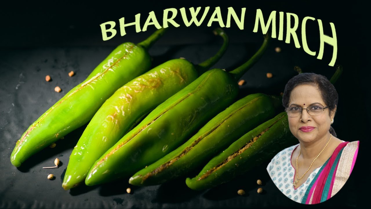 Bharwa Mirch Recipe | stuffed chilli | Kathyawadi style bharwa mirch | बेसन की भरवां मिर्च रेसिपी | Atima