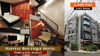 Havitat Boutique Hotel in Poblacion Makati | Staycation near Bars &amp; Restaurants for Night Life