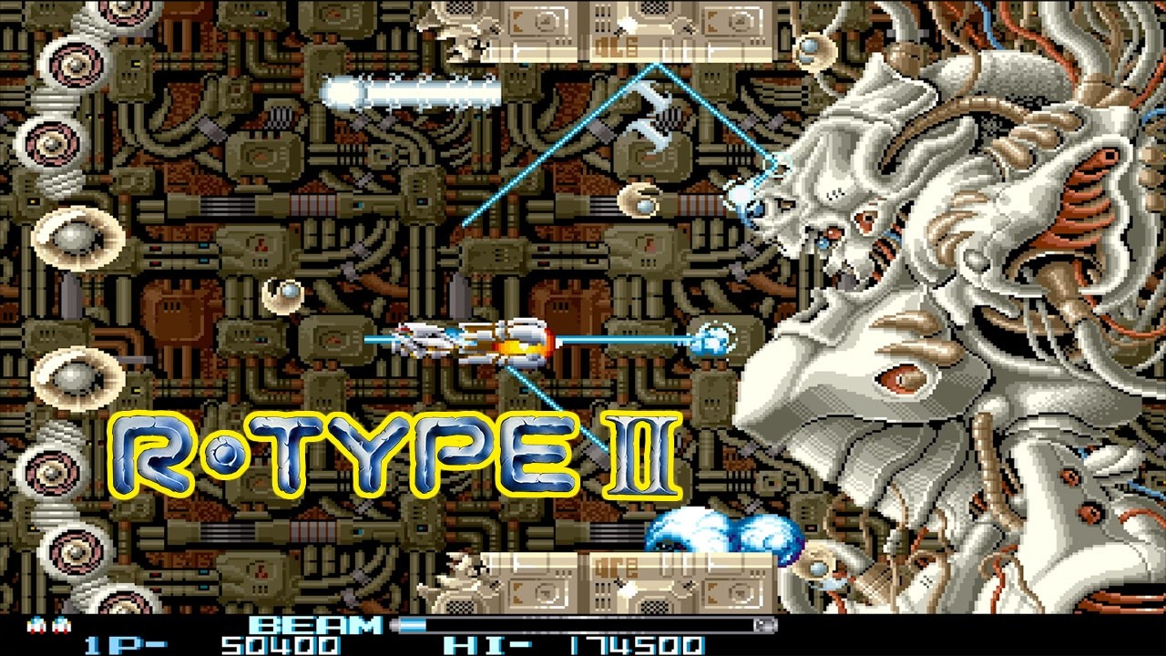 Arcade アール タイプ II / R-Type 2 - 1周目 - YouTube