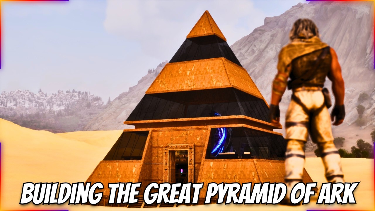 Ark Survival Ascended | PVE Pyramid Base Design - YouTube