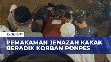 Tragedi Ponpes Al-Khoziny: Jenazah Kakak Beradik Langsung Dimakamkan Usai Tiba di Bangkalan