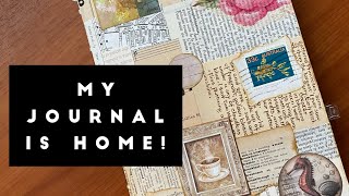 Sisterhood of the travelling junk journal swap | Final flip through.