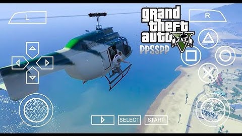 GTA 5 PPSSPP ISO Android Gameplay | Grand Theft Auto V PSP Mod Real Graphics & Open World Action
