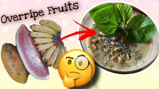 FREEZE! SAVE YOUR OVERRIPE FRUITS | HEALTHY SMOOTHIE | Crissy Tzu