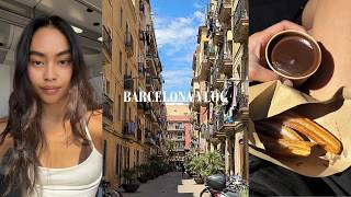 BARCELONA VLOG I first time solo traveling, visiting agencies, shopping