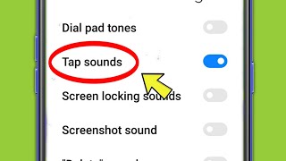 Screen Touch Sound | Tap Sound Setting | Redmi Note 11 Pro screenshot 5