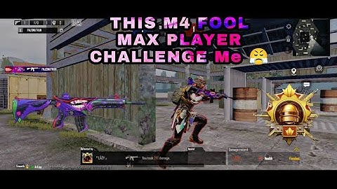 THIS M4 FOOL MAX PLAYER CHALLENGE Me 😤 | ORG X GAMING