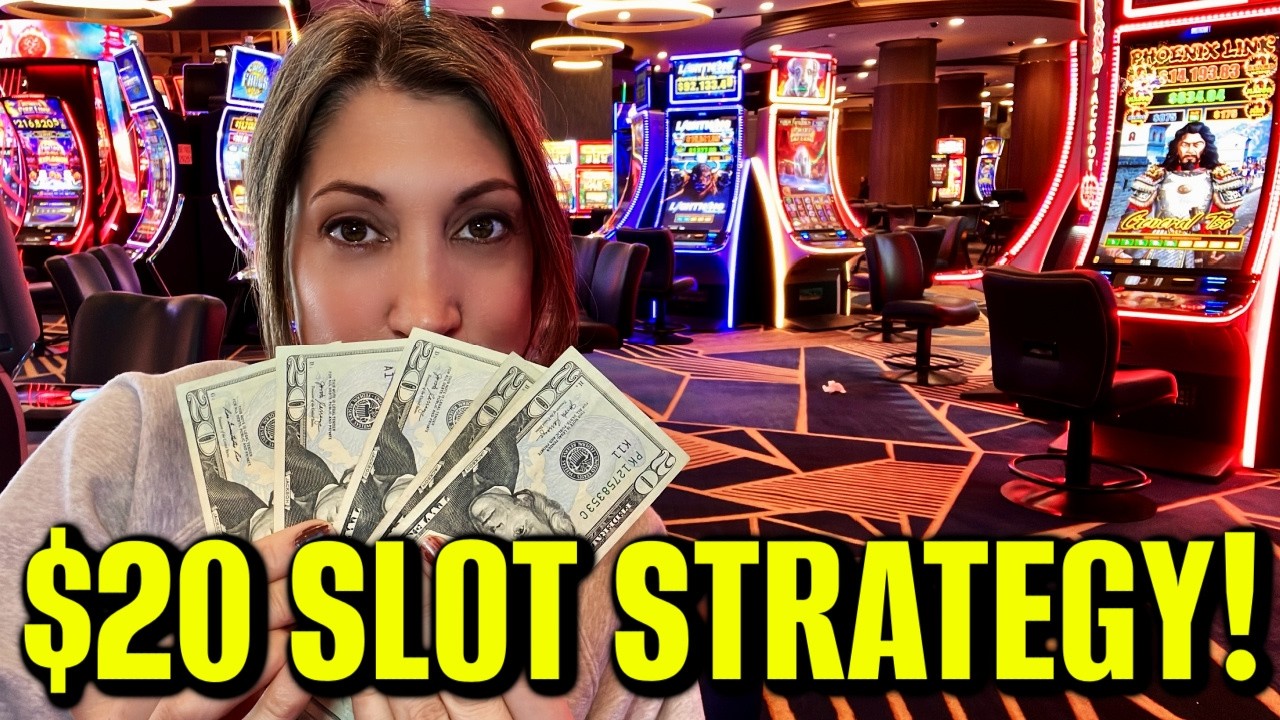 Gambling on slots with $20 at a time...Did it work? 🤞 👍 🎰