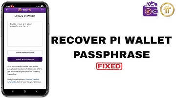 HOW TO RECOVER PI WALLET PASSPHRASE ( STEP-BY-STEP TUTORIAL)