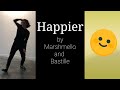 Happier McColl Center Performance #marshmello #bastille #happier #dance