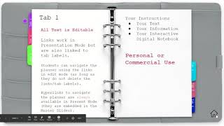 Celebrity Digital Interactive Notebook Template for Classroom or COMMERCIAL USE using Google Slides Wealth