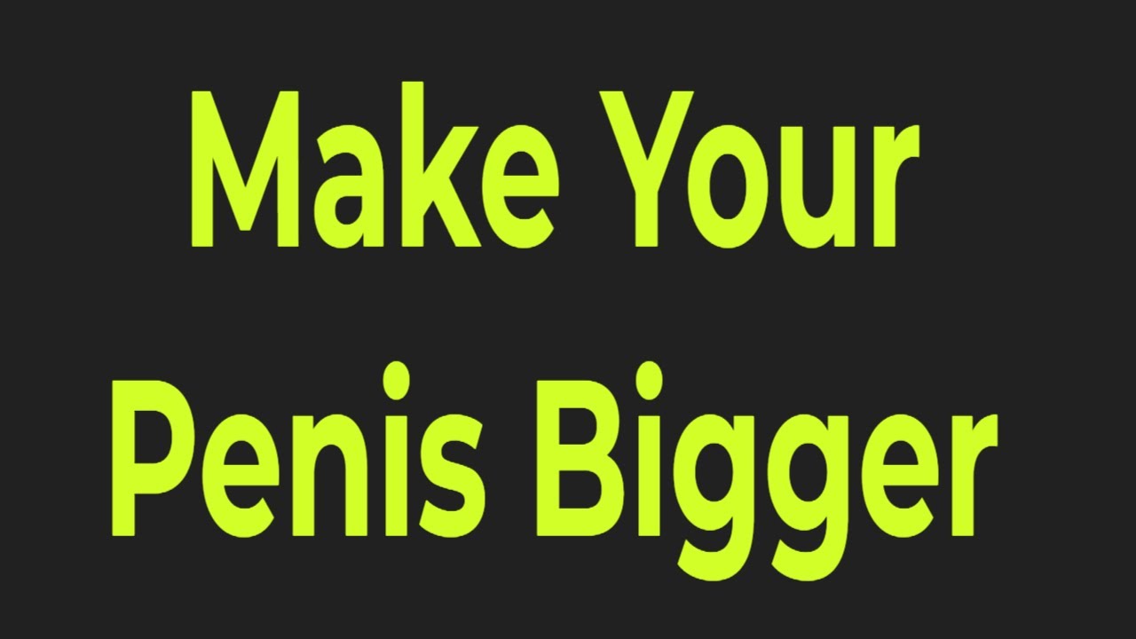 Increase Penis Size Easily With All Healthy Lifestyle