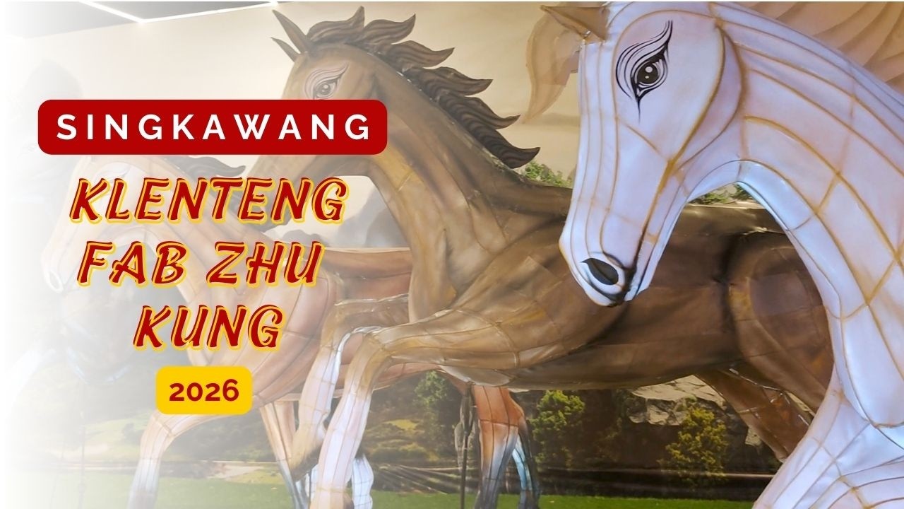 SANGAT MERIAH, HIASAN DI KLENTENG FAB ZHU KUNG SINGKAWANG