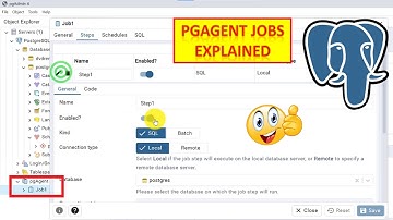 Cara Membuat Job pgAgent Sederhana Menggunakan pgAdmin 4 di Database PostgreSQL || Penjelasan Job...