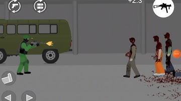 Flat Zombies: Defense & Cleanup Part 8# Gameplay Android Kids Walkthrough Update