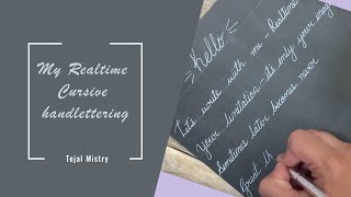 Cursive Writing For Beginners Real Time Writing Session