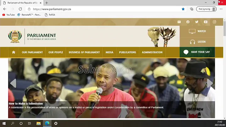 Standing Committee on Public Accounts, 03 March 2021