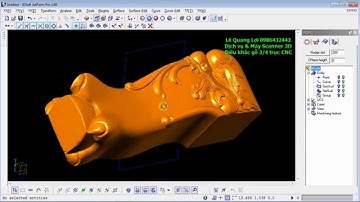 Xoay, Cắt và lật vế mẫu cho cân chuẩn - Rotate, Trim, Mirror 3D, Export STL