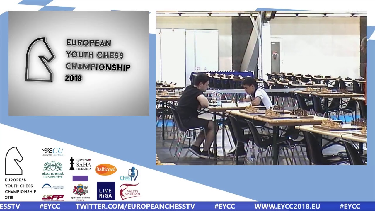 Round 8 - European Youth Chess Championship, Riga 2018