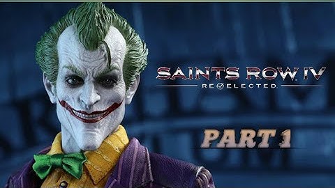 I made Joker in Saints Row 4|Part 1|Gamespot
