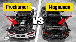 C8 Corvette Supercharger Comparison - Procharger Vs Lingenfelter Magnuson