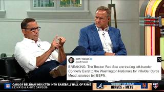 Who won the deal MLB Network talks Red Sox & Nationals trade of Curtis Mead for Connelly Early!