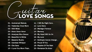 TOP 100 ROMANTIC GUITAR MUSIC  TOP BEAUTIFUL GUITAR SONGS 80s 90s  Peaceful, Soothing, Relaxation