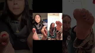 Girls Showing Their Feet - Tiktok Live