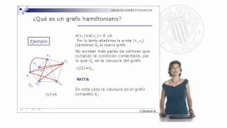 ¿Qué es un grafo hamiltoniano | 37/42 | UPV