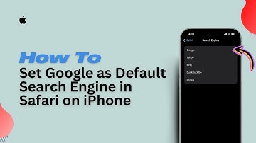 How to Set Google as Default Search Engine in Safari on iPhone
