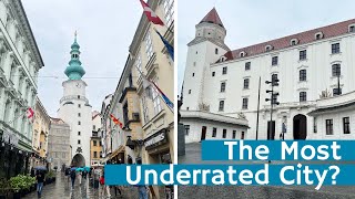 One Day in Old Town Bratislava, Slovakia & Bratislava Castle
