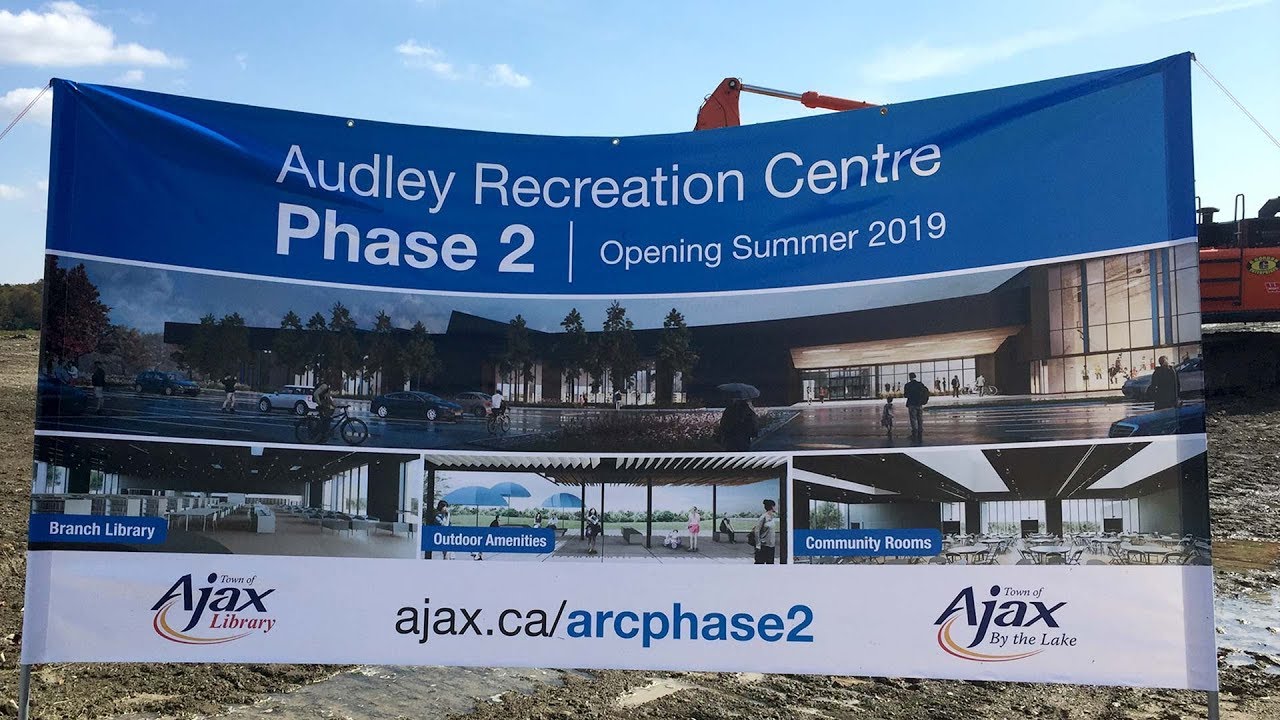 Audley Recreation Centre Phase 2 Groundbreaking YouTube