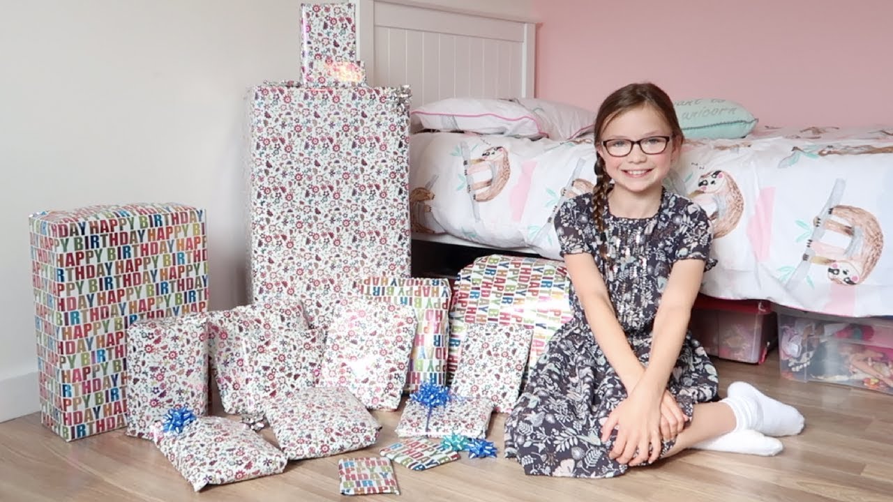 SKY'S 10TH BIRTHDAY -- OPENING PRESENTS