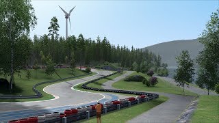 Automobilista - New Picturesque Norwegian Kart Track!