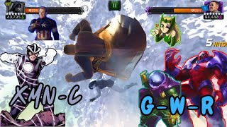 XMN-C vs G-W-R | AW Path 5 | #Decay Tactics | Season #55 | #kabam #contestofchampions #marvel