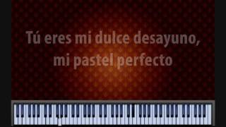 Gloria Trevi &#39;Cama y Mesa&#39; piano cover (Roberto Carlos original) [karaoke letra]