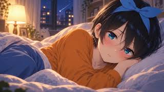 Cute Anime Girl Live Wallpaper 🌙 | Cozy Night Animated Phone Wallpaper