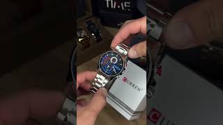 CURREN 8415 #analog #chain #watch #fashion #chrono #luxury #chronograph